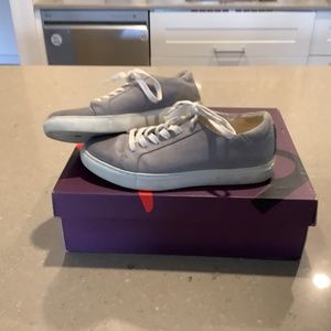 Grey Reaction Lace Up Sneakers